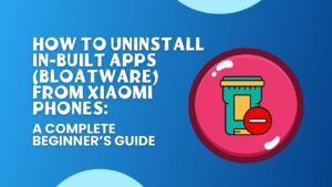 Uninstall In Built Apps